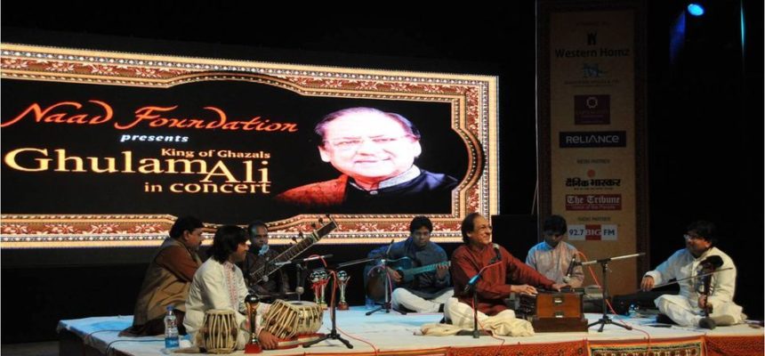 NAAD Foundation organised a concert by Maestro Ustad Gulam Ali in Nov 2011