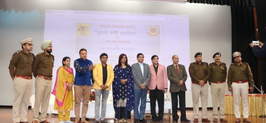 Organised “Hasya Kavi Sammelan” during Delhi Police Week held in Feb 2020